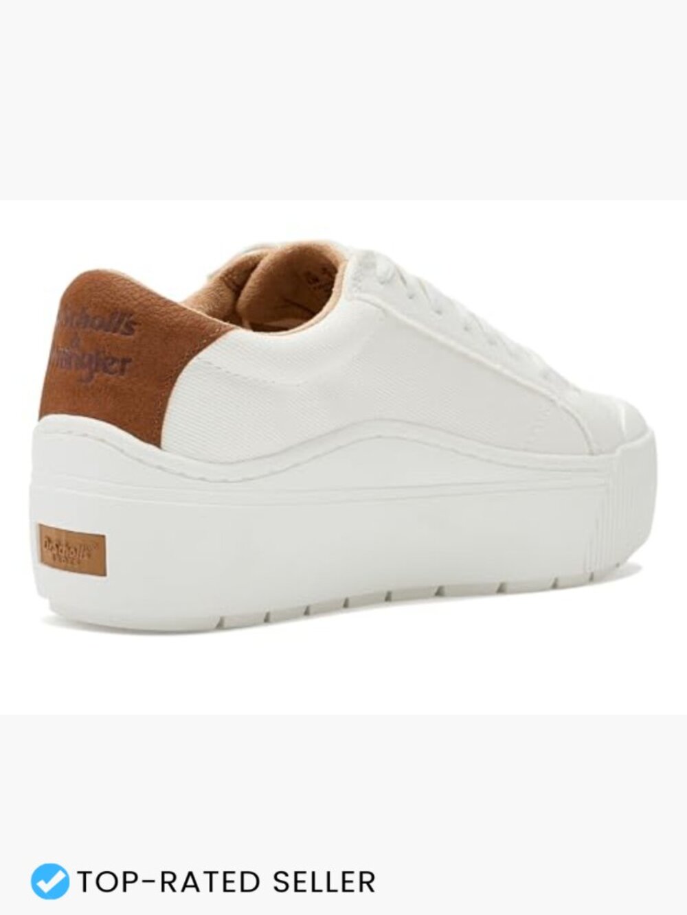 Platform Lace Up Sneakers Retro Tennis Shoes Sustainable Faux Leather - Picture 3 of 7